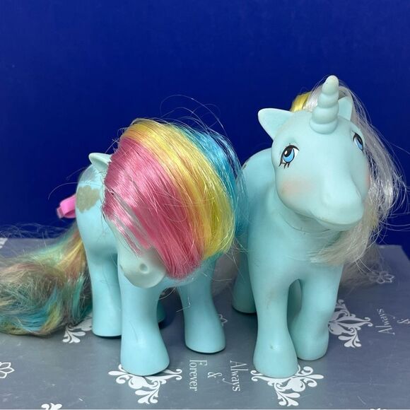 1983 G1 Sunlight Rainbow & Unicorn Sunbeam My Little Pony Hong Kong - Picture 8 of 13